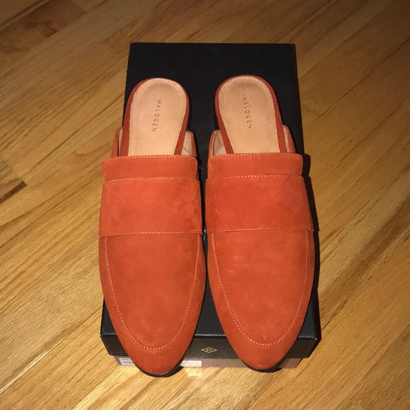 Halogen orange slip on loafer shoes size 10 - Picture 3 of 6